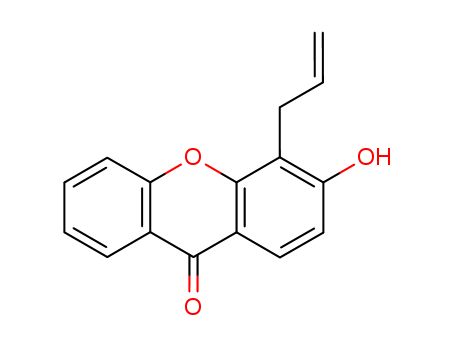 9H-Xanthen-9-one, 3-hydroxy-4-(2-propenyl)-