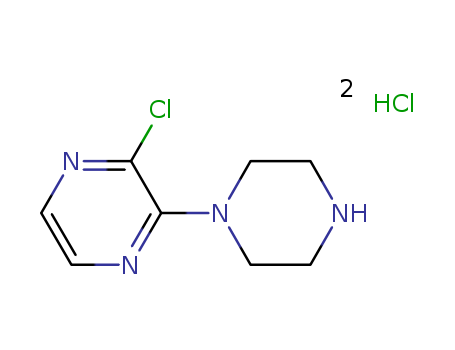 2-Chloro-3-(piperazin-1-yl)pyrazine hydrochloride