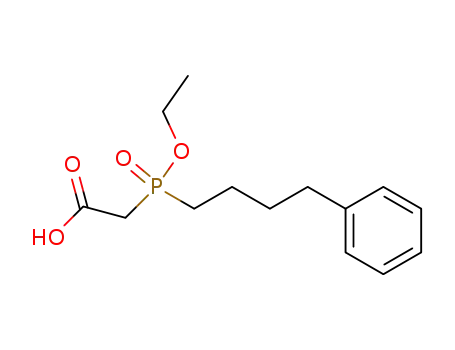 [Ethoxy(4-phenylbutyl)phosphoryl]acetic acid