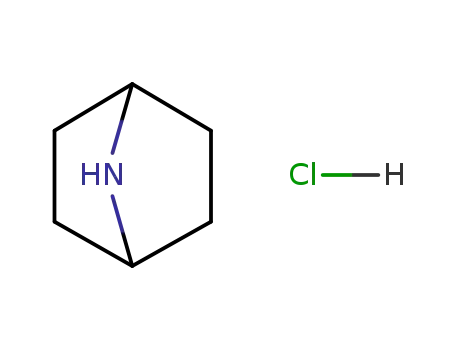 Molecular Structure of 27514-07-4 (7-Azabicyclo[2,2,1]heptane hydrochloride)