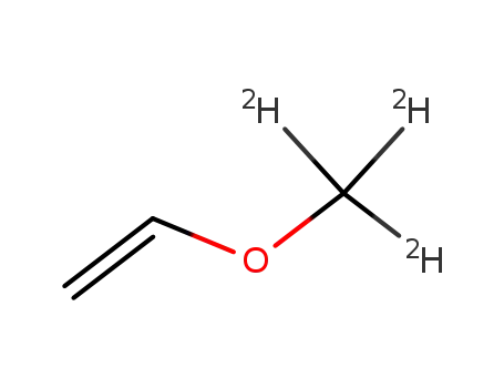 Molecular Structure of 68473-30-3 (METHYL VINYL ETHER (METHYL-D3))