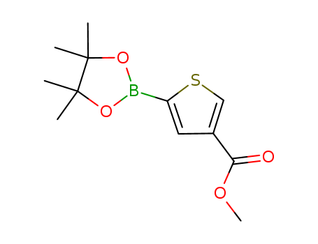 Methyl 5-(4,4,5,5-tetramethyl-1,3,2-dioxaborolan-2-yl)thiophene-3-carboxylate