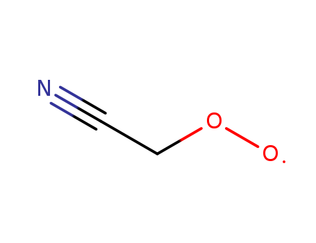 Molecular Structure of 119437-64-8 (Methyldioxy, cyano-)