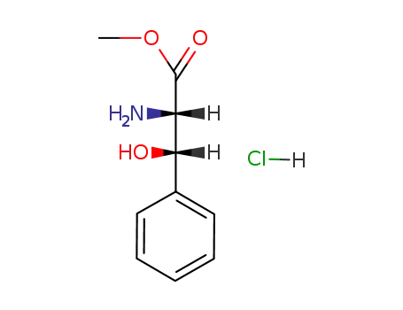 (2<i>RS</i>,3<i>RS</i>)-2-amino-3-hydroxy-3-phenyl-propionic acid methyl ester; hydrochloride