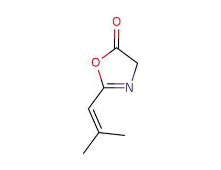 5(4H)-Oxazolone, 2-(2-methyl-1-propenyl)-