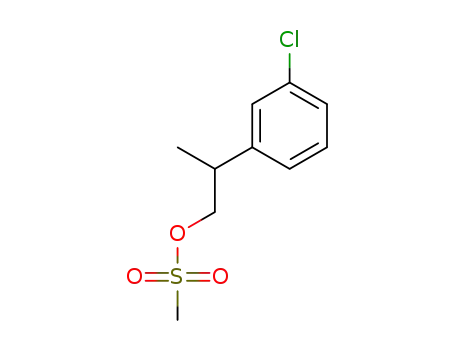 2-(3-chlorophenyl) propyl methanesulfonate