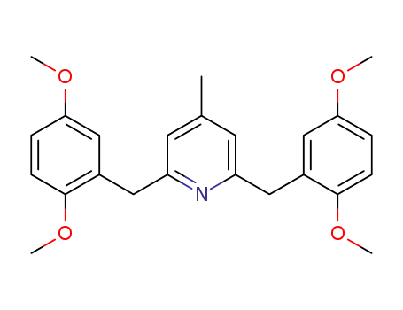 2,6-bis(2,5-dimethoxybenzyl)-4-methylpyridine