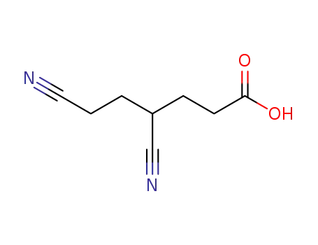 Molecular Structure of 390357-31-0 (Hexanoic acid, 4,6-dicyano-)