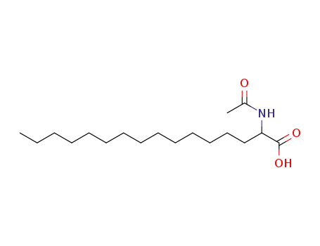 Molecular Structure of 101885-60-3 (Hexadecanoic acid, 2-(acetylamino)-)