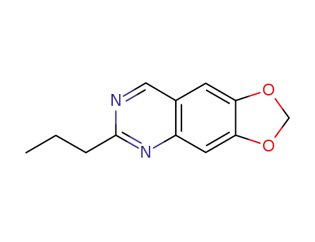 Molecular Structure of 106391-26-8 (6-propyl-[1,3]dioxolo[4,5-g]quinazoline)