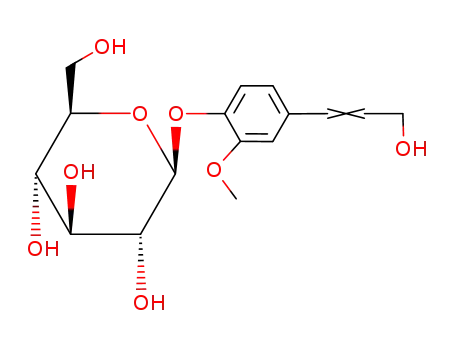 Molecular Structure of 531-29-3 (coniferin)