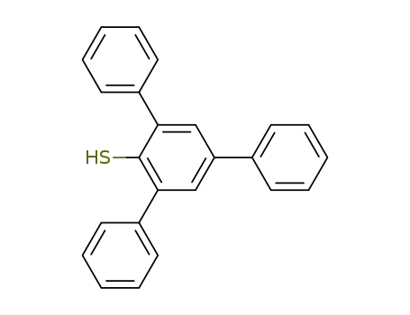 Molecular Structure of 4435-66-9 (2,4,6-triphenylbenzenethiol)