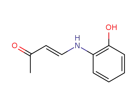 Molecular Structure of 88235-17-0 (3-Buten-2-one, 4-[(2-hydroxyphenyl)amino]-)