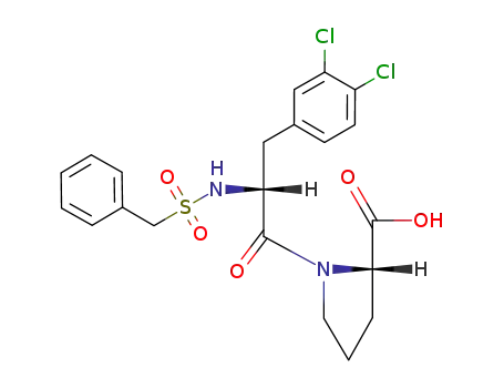 N-benzylsulfonyl-D-(3,4-dichlorophenyl)alanyl-L-proline