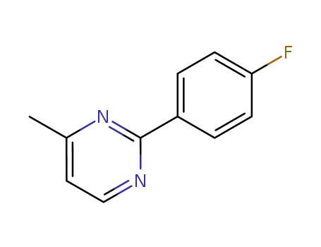 4-methyl-2-(p-fluorophenyl)pyrimidine