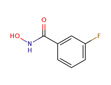 Molecular Structure of 31703-04-5 (Benzamide, 3-fluoro-N-hydroxy-)