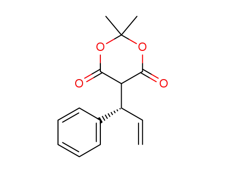(5S)-2,2-dimethyl-5-(1-phenylallyl)-1,3-dioxane-4,6-dione