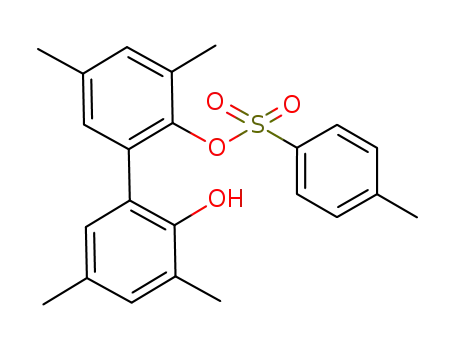Molecular Structure of 938058-85-6 (2-hydroxy-3,3',5,5'-tetramethyl-2'-tosyloxy-1,1'-biphenyl)