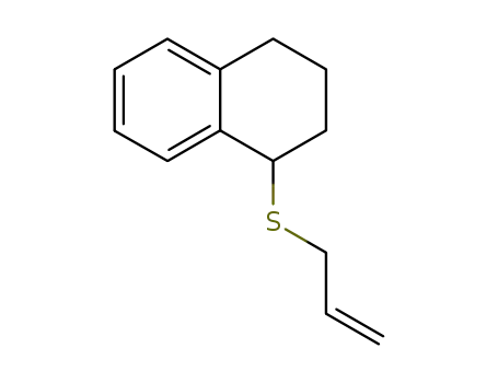 Molecular Structure of 75238-72-1 (allyl 1-(1,2,3,4-tetrahydro)-naphtyl thioether)