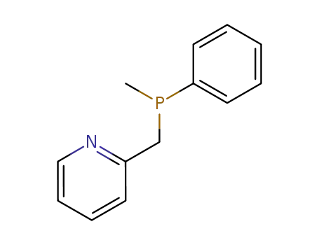 Molecular Structure of 189273-78-7 (Pyridine, 2-[[(S)-methylphenylphosphino]methyl]-)