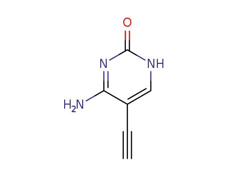 2(1H)-Pyrimidinone, 4-amino-5-ethynyl- (9CI)