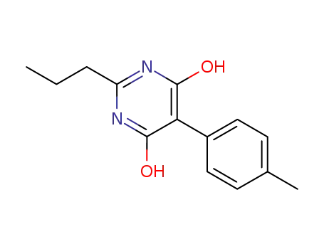 4(1H)-Pyrimidinone, 6-hydroxy-5-(4-methylphenyl)-2-propyl-