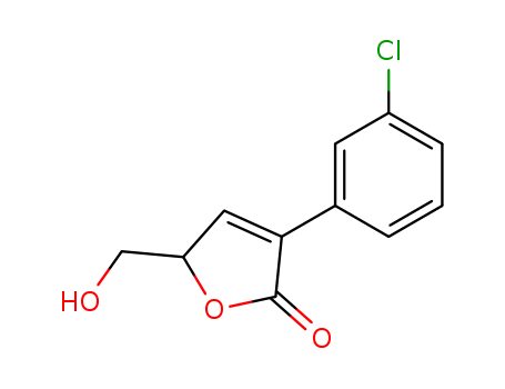 2(5H)-Furanone, 3-(3-chlorophenyl)-5-(hydroxymethyl)-