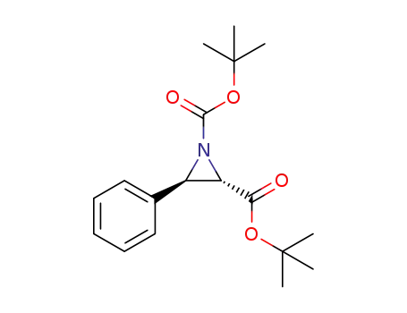 di-tert-butyl (2S,3R)-3-phenylaziridine-N<sup>(1)</sup>,2-dicarboxylate