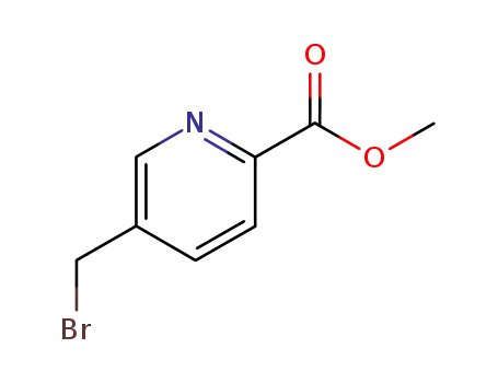 Molecular Structure of 55876-84-1 (Methyl-5-bromomethylpyridine-2-carboxylate)
