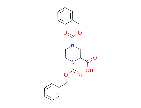 1,2,4-Piperazinetricarboxylic acid, 1,4-bis(phenylmethyl) ester