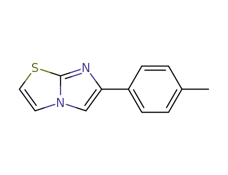 Molecular Structure of 7008-64-2 (6-(4-methylphenyl)imidazo[2,1-b][1,3]thiazole)