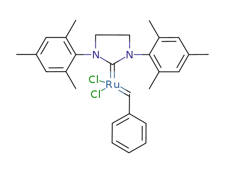 RuCl<sub>2</sub>(1,3-bis(2,4,6-trimethylphenyl)-4,5-dihydroimidazol-2-ylidene)(CHPh)
