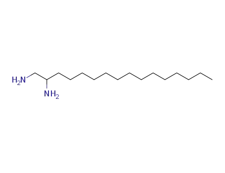 Molecular Structure of 13880-36-9 (1,2-Hexadecanediamine)