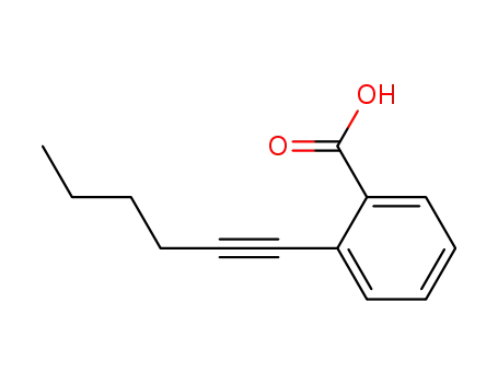 2-(1-hexyn-1-yl)benzoic acid