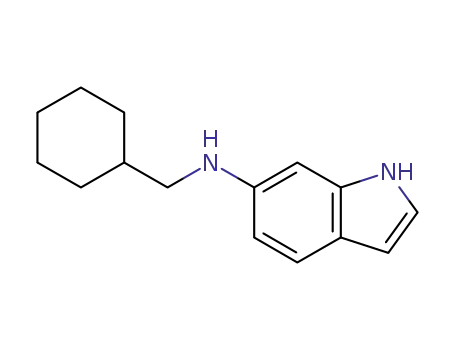 N-(cyclohexylmethyl)-1H-indol-6-
아민