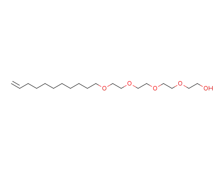Molecular Structure of 130727-46-7 (3,6,9,12-Tetraoxatricos-22-en-1-ol)