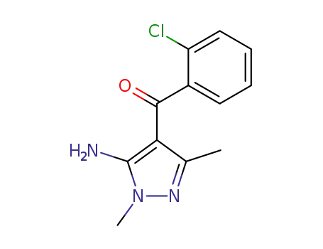Methanone, (5-amino-1,3-dimethyl-1H-pyrazol-4-yl)(2-chlorophenyl)-