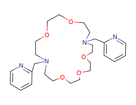 N,N'-bis(2-pyridylmethyl)diaza-21-crown-7