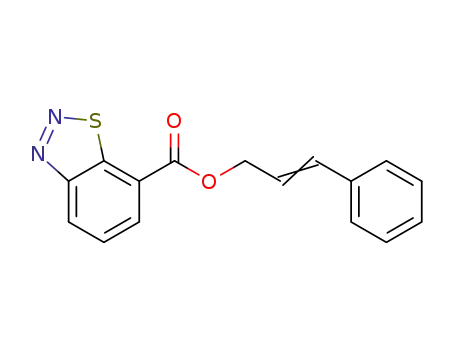 3-[benzo-1,2,3-thiadiazole-7-carbonyloxy]-1-phenyl-1-propene