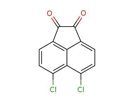 Molecular Structure of 38023-75-5 (5,6-Dichloro-1,2-acenaphthenedione)