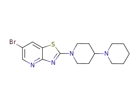 2-(1,4'-bipiperidine-1'-yl)-6-bromothiazolo[4,5-b]pyridine