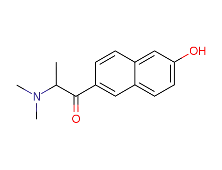 1-Propanone, 2-(dimethylamino)-1-(6-hydroxy-2-naphthalenyl)-