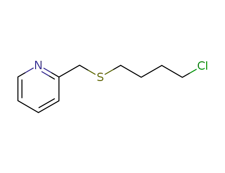 Molecular Structure of 82081-46-7 (4-chlorobutyl 2-pyridylmethyl sulfide)