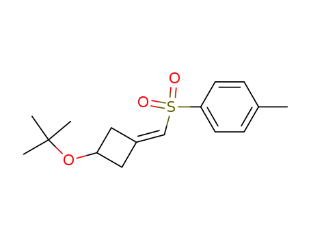 1-(3-<i>tert</i>-butoxy-cyclobutylidenemethanesulfonyl)-4-methyl-benzene