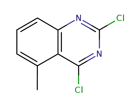 Molecular Structure of 78052-20-7 (2,4-Dichloro-5-methylquinazoline)