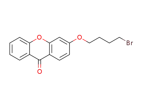 3-(4-bromobutoxy)-9H-xanthene-9-one
