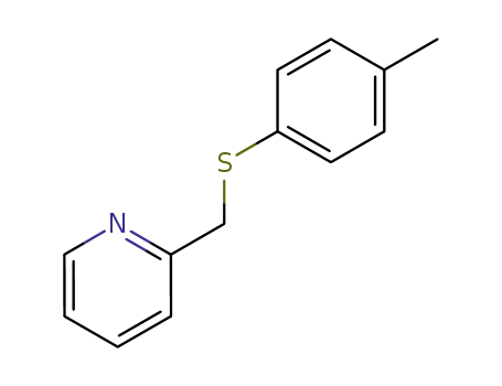 Pyridine, 2-[[(4-methylphenyl)thio]methyl]-