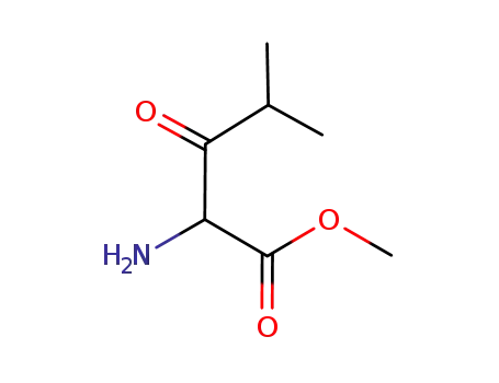 Molecular Structure of 68277-02-1 (Leucine,  3-oxo-,  methyl  ester  (9CI))