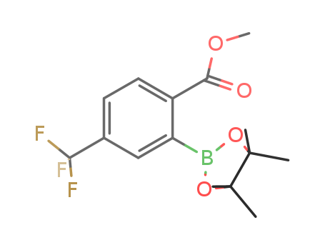 2-(4,4,5,5-tetramethyl-1,3,2-dioxaborolan-2-yl)-4-trifluoropmethylbenzoic acid methyl ester