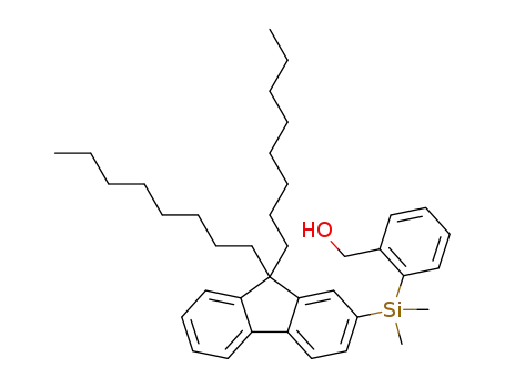 2-[(2-hydroxymethylphenyl)dimethylsilyl]-9,9-dioctyl-9H-fluorene